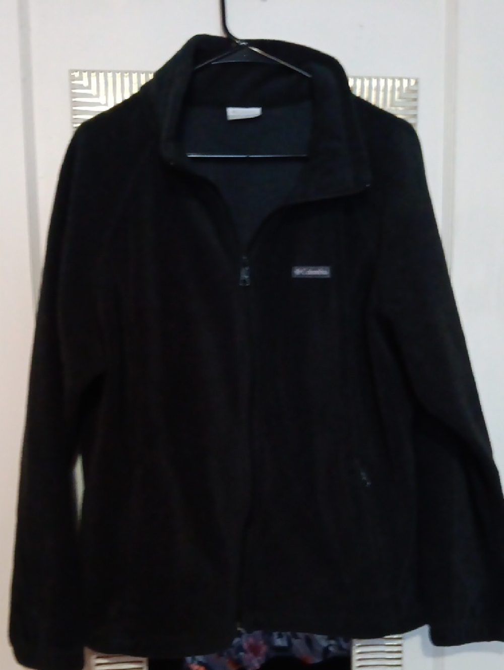 Columbia Women's Black Full-Zip Fleece Utility Jacket
